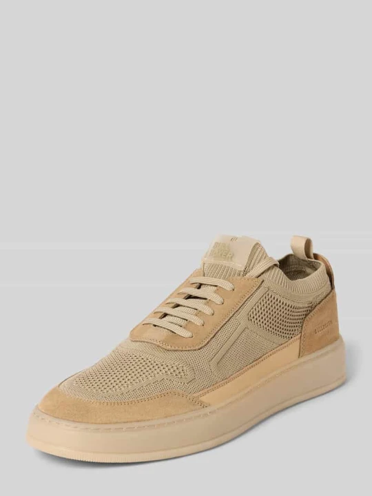 Zdjęcie produktu Sneakersy z detal z logo Bullboxer Beżowy