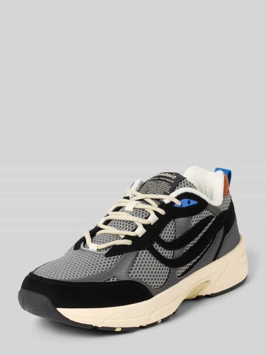 Zdjęcie produktu Sneakersy z detal z logo Genesis Czarny