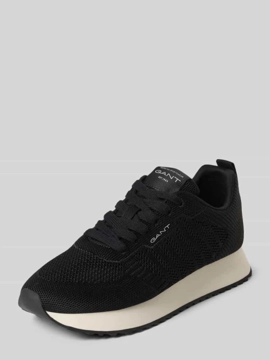 Zdjęcie produktu Sneakersy z detal z logo model 'Bevinda' Gant Czarny