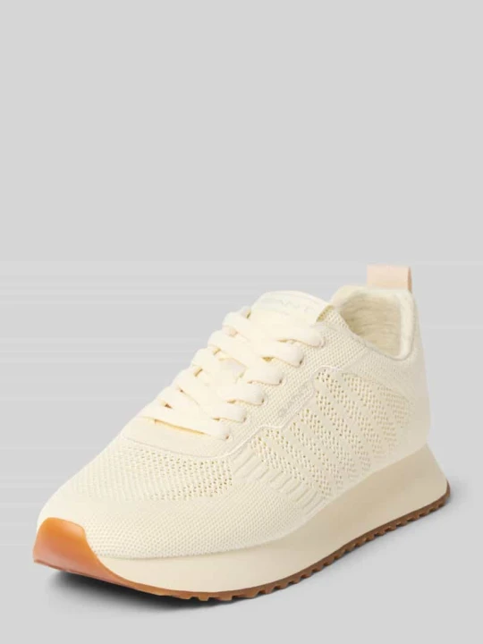 Zdjęcie produktu Sneakersy z detal z logo model 'Bevinda' Gant Złamany biały