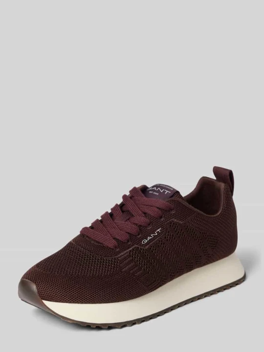 Zdjęcie produktu Sneakersy z detal z logo model 'Bevinda' Gant Średniobrązowy