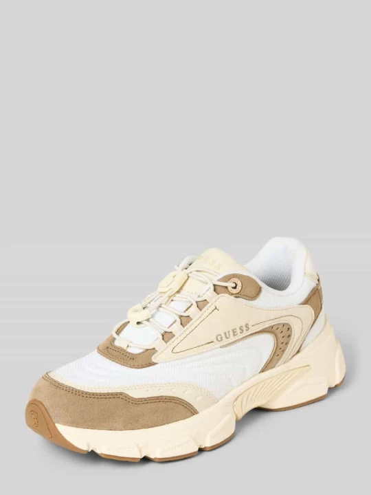 Zdjęcie produktu Sneakersy z Detal: z logo Model 'Imeri' Guess Beżowy
