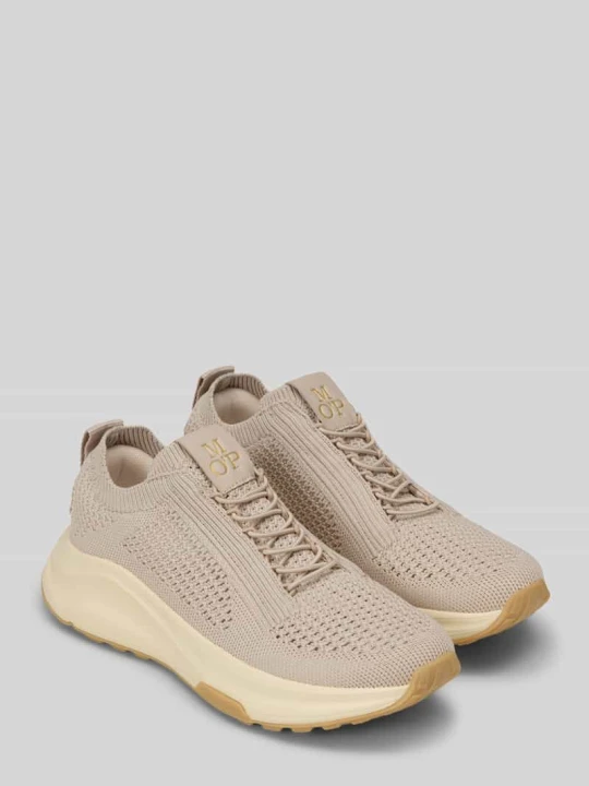 Zdjęcie produktu Sneakersy z detal z logo model 'LIV' Marc O'Polo Beżowy
