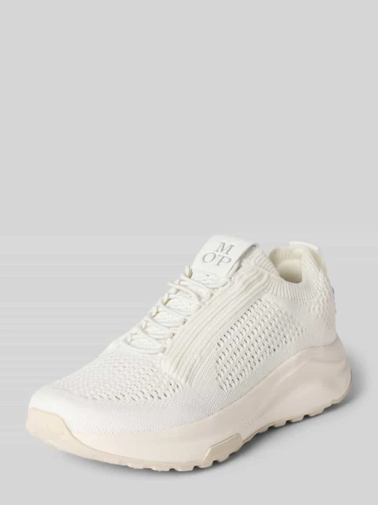 Zdjęcie produktu Sneakersy z detal z logo model 'LIV' Marc O'Polo Złamany biały