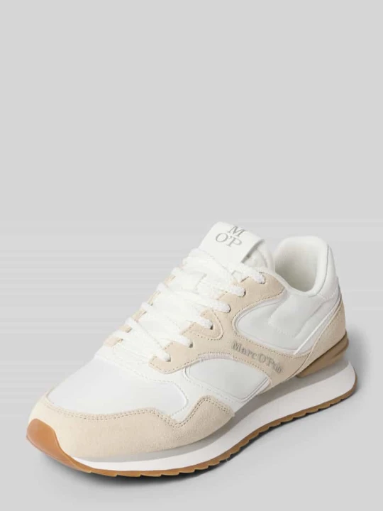 Zdjęcie produktu sneakersy z detal z logo model 'MAXIMA' Marc O'Polo Biały