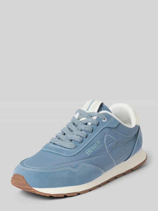Zdjęcie produktu Sneakersy z detal z logo model 'Swink' Blauer Usa Jasnoniebieski