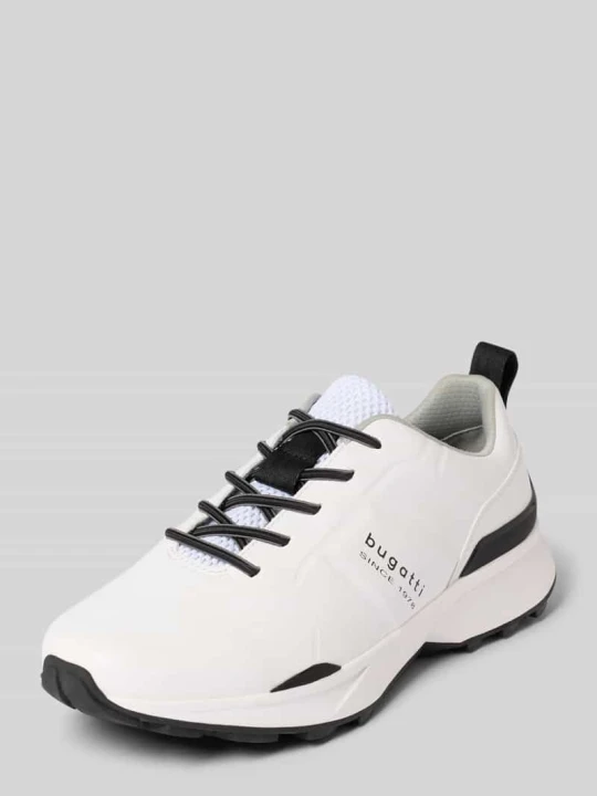 Zdjęcie produktu Sneakersy z detal z logo model 'Zion' Bugatti Biały