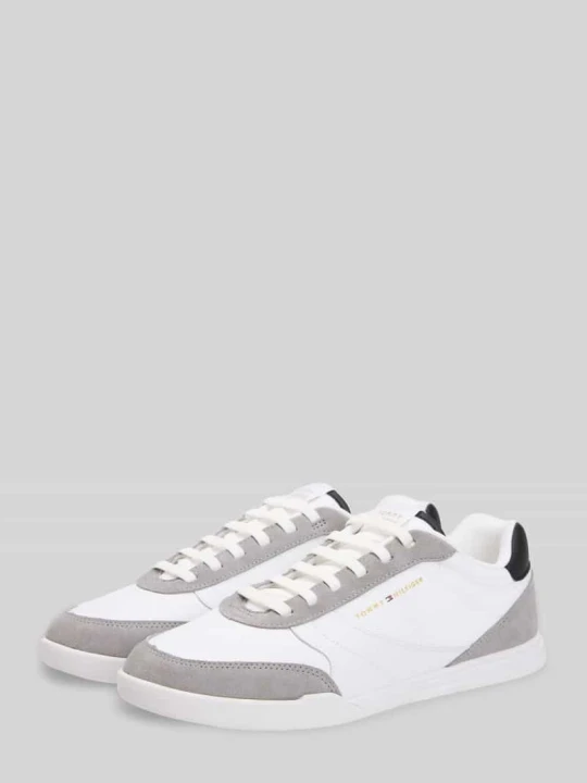 Zdjęcie produktu sneakersy z detal z logo Tommy Hilfiger Biały
