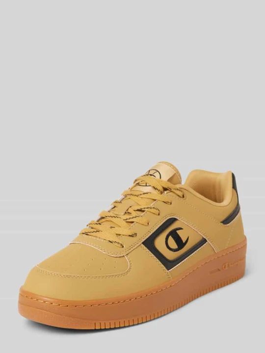 Zdjęcie produktu Sneakersy z Detale z logo Model 'FOUL PLAY FW LOW' Champion Beżowy