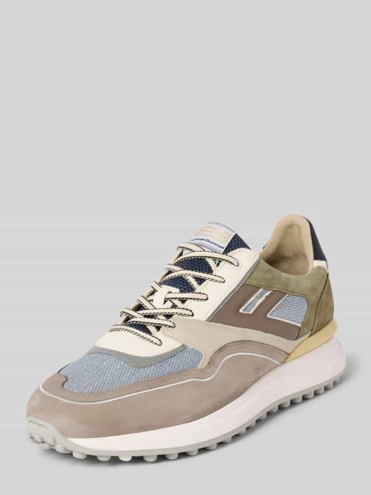 Zdjęcie produktu Sneakersy z detalami z logo model 'Noppi' Floris Van Bommel Jasnoniebieski