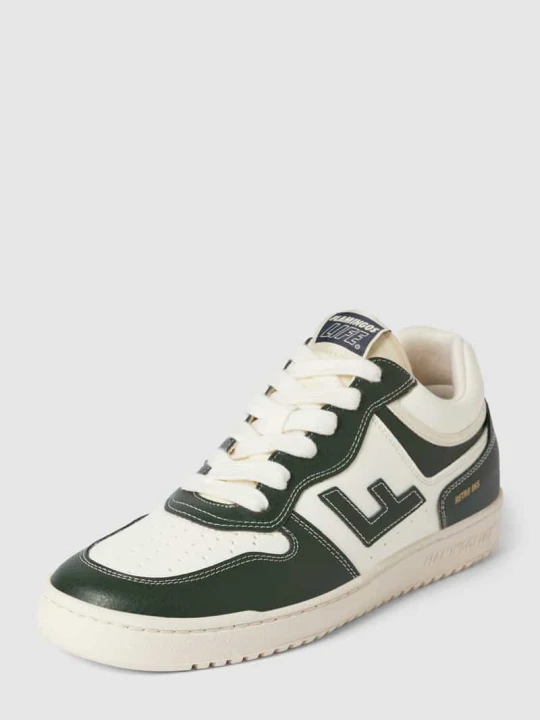 Zdjęcie produktu Sneakersy z detalami z logo model ‘RETRO 86s’ Flamingos' Life Zielony