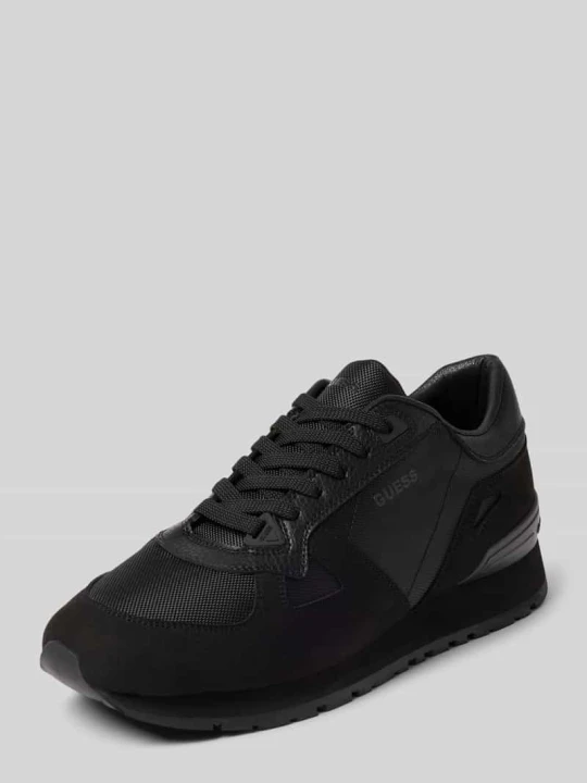 Zdjęcie produktu Sneakersy z detalami z logo model ‘TRESA’ Guess Czarny