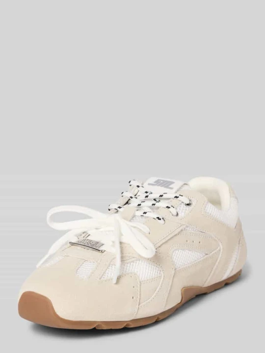 Zdjęcie produktu Sneakersy z detale z logo model „Asiel“ Steve Madden Złamany biały