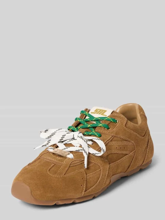 Zdjęcie produktu Sneakersy z Detale z logo Model 'Asiel' Steve Madden Camel