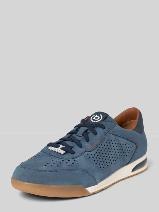 Zdjęcie produktu Sneakersy z detale z logo model 'Trevor' Bugatti Niebieski