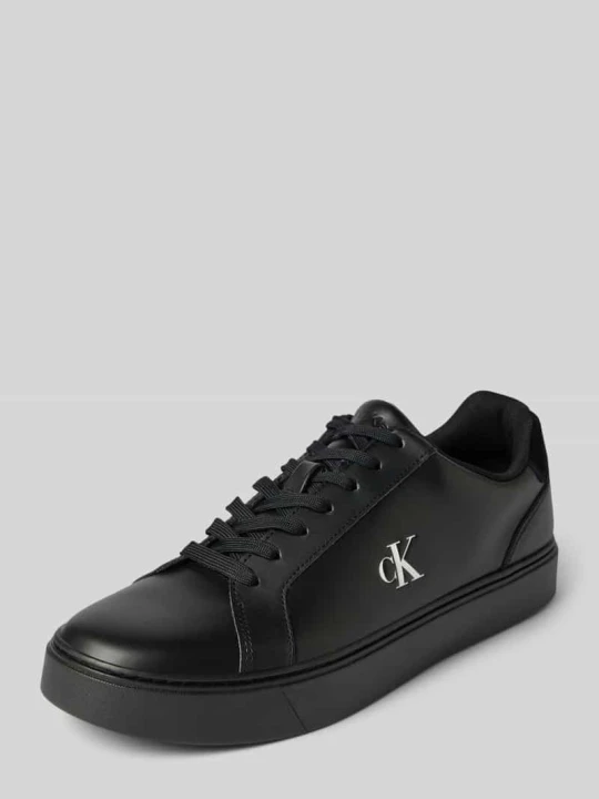 Zdjęcie produktu Sneakersy z detalem z logo Calvin Klein Jeans czarny