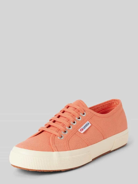 Zdjęcie produktu Sneakersy z detalem z logo model ‘2750 COTU CLASSIC’ Superga Morelowy