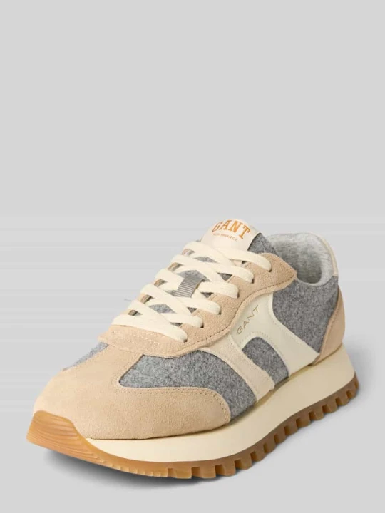 Zdjęcie produktu Sneakersy z detalem z logo model ‘Caffay’ Gant Piaskowy