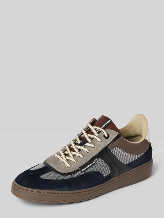 Zdjęcie produktu Sneakersy z detalem z logo model ‘De Kupster’ Floris Van Bommel Granatowy
