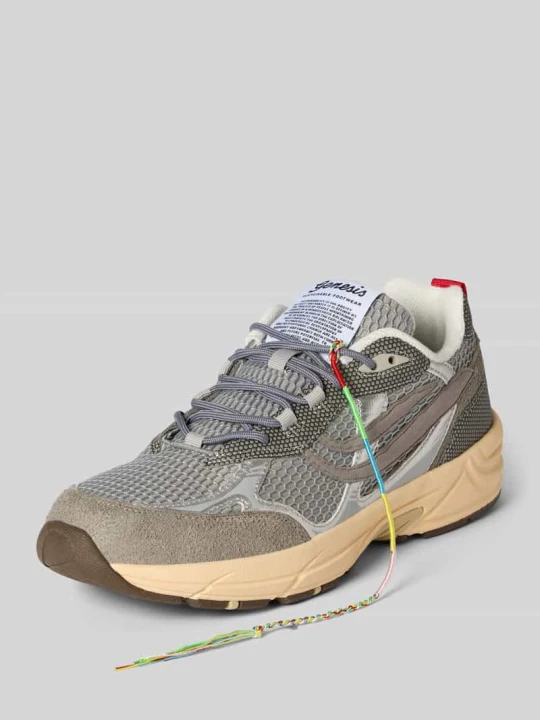 Zdjęcie produktu Sneakersy z detalem z logo model 'Eco`99 Mono Mix' Genesis Średnioszary