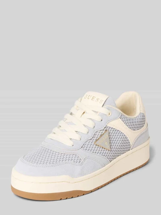 Zdjęcie produktu Sneakersy z detalem z logo Model 'Miram' Guess Jasnoniebieski