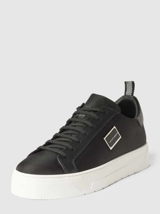 Zdjęcie produktu Sneakersy z detalem z logo model ‘New Metal’ Antony Morato Czarny