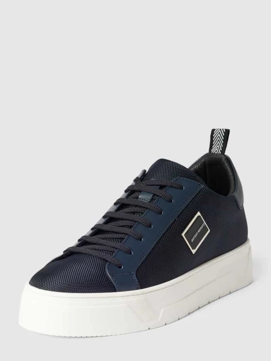 Zdjęcie produktu Sneakersy z detalem z logo model ‘New Metal’ Antony Morato Granatowy