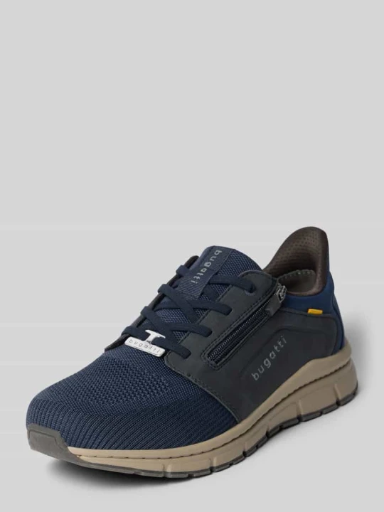 Zdjęcie produktu Sneakers z detalem z logo model 'Sonic' Bugatti Granatowy
