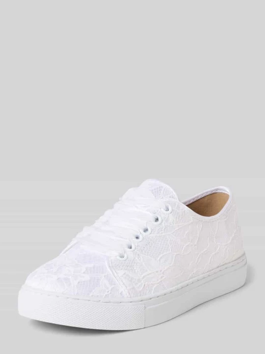 Zdjęcie produktu Sneakersy z fakturowaną podeszwą Happy Girls Biały