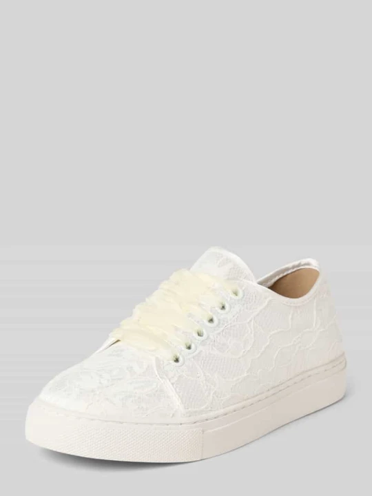 Zdjęcie produktu Sneakersy z fakturowaną podeszwą Happy Girls Écru