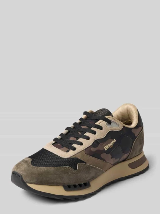 Zdjęcie produktu Sneakersy z mieszanka skóry model 'Ryder' Blauer Usa Camel