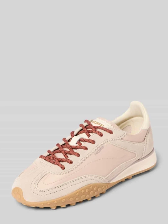 Zdjęcie produktu Sneakersy z mieszanka skóry z detal z logo model 'Bridge' HOFF Beżowy