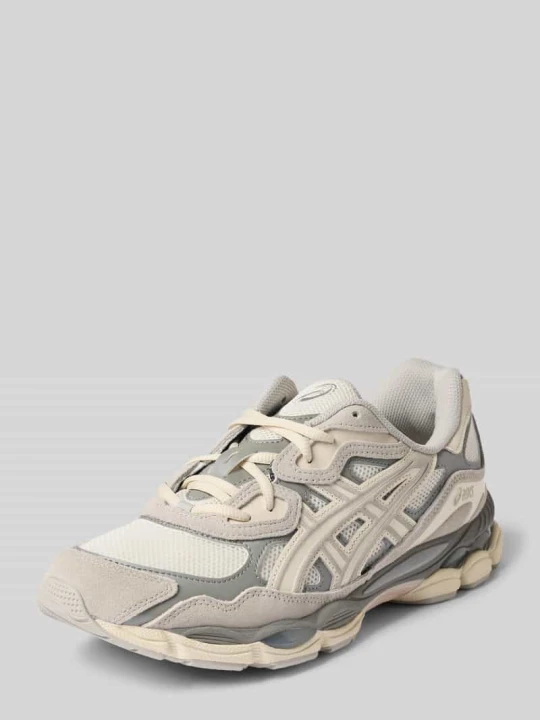 Zdjęcie produktu Sneakersy z mieszanki skóry Asics Beżowy