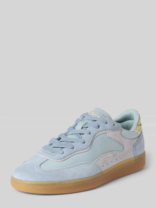 Zdjęcie produktu Sneakersy z mieszanki skóry i tkaniny model 'PARK' HOFF Jasnoniebieski