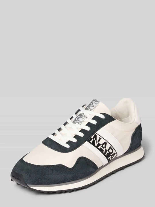 Zdjęcie produktu Sneakersy z mieszanki skóry i tkaniny model 'SHARD' Napapijri Biały