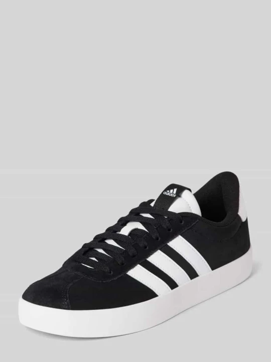Zdjęcie produktu Sneakersy z mieszanki skóry model ‘VL COURT 3.0’ Adidas Czarny
