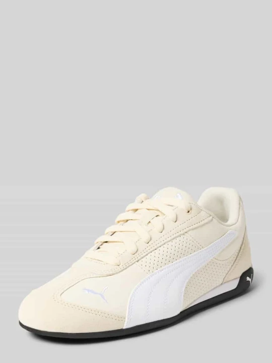 Zdjęcie produktu Sneakersy z mieszanki skóry model 'Replicatch' Puma Piaskowy