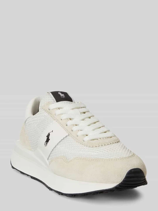 Zdjęcie produktu sneakersy z mieszanki skóry 'TRAIN 89' Polo Ralph Lauren Złamany biały
