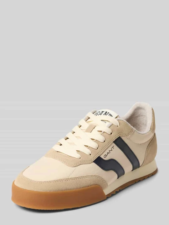 Zdjęcie produktu Sneakersy z mieszanki skóry z detalem z logo model 'Baylle' Gant