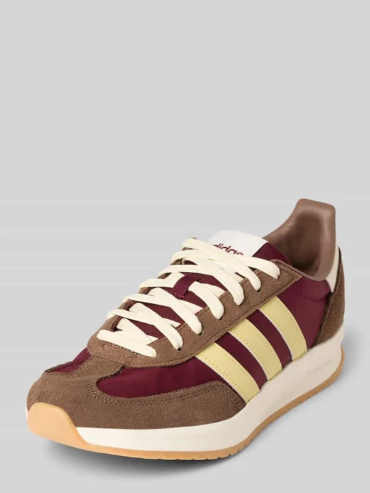 Zdjęcie produktu Sneakersy z mieszanki skóry z nadrukiem z logo model ‘RUN 70s 2.0’ Adidas Średniobrązowy