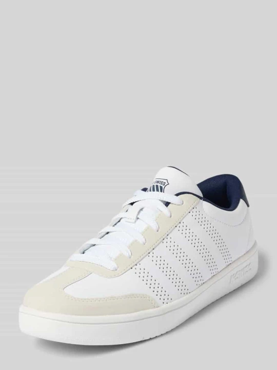 Zdjęcie produktu Sneakersy z nadruk z logo model 'COURT' K-swiss Biały