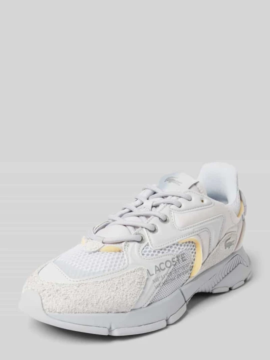 Zdjęcie produktu Sneakersy z Nadruk z logo Model 'L003 NEO' Lacoste Jasnoszary