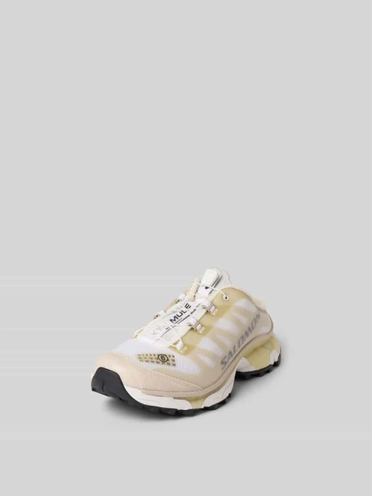 Zdjęcie produktu Sneakersy z nadrukiem z logo MM6 Maison Margiela Złamany biały