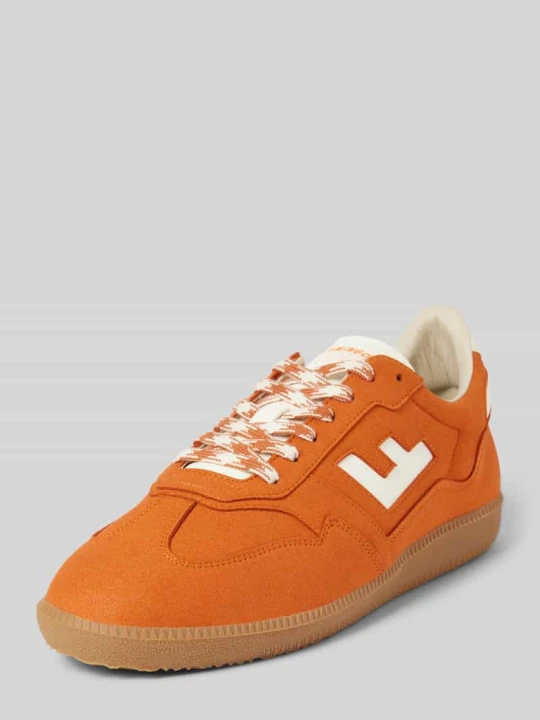 Zdjęcie produktu Sneakersy z nadrukiem z logo model ‘BURELA SLIM’ Flamingos' Life Pomarańczowy