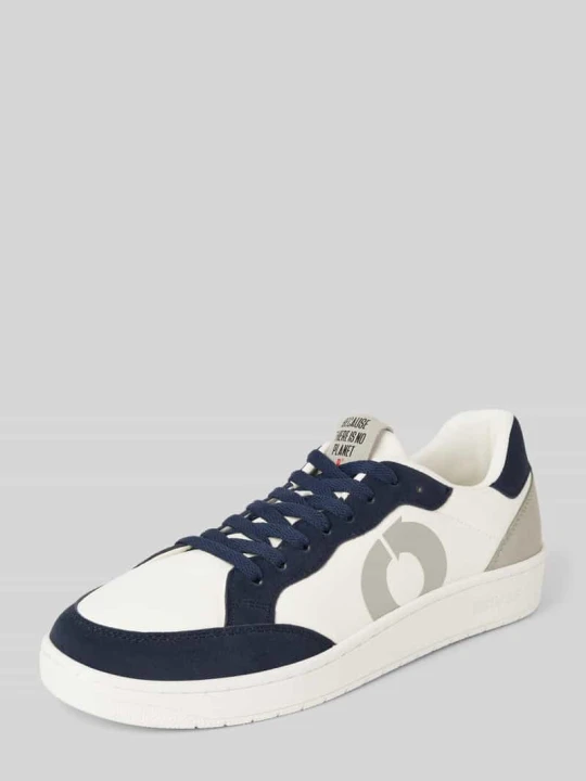 Zdjęcie produktu Sneakersy z nadrukiem z logo model ‘DEIA’ ECOALF Złamany biały