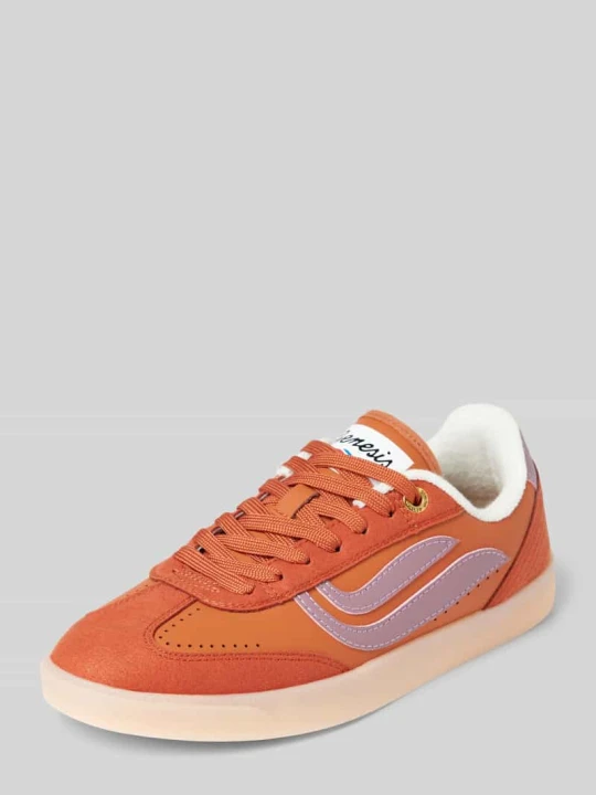 Zdjęcie produktu Sneakersy z nadrukiem z logo model ‘G-Volley’ Genesis Ciemnoczerwony