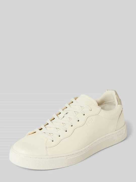 Zdjęcie produktu Sneakersy z nadrukiem z logo Model 'RHYS_TENN_FLMT' Boss Złamany biały