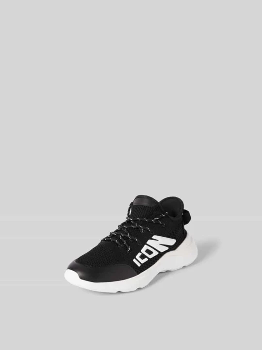Zdjęcie produktu Sneakersy z nadrukiem z napisem Dsquared2 Czarny