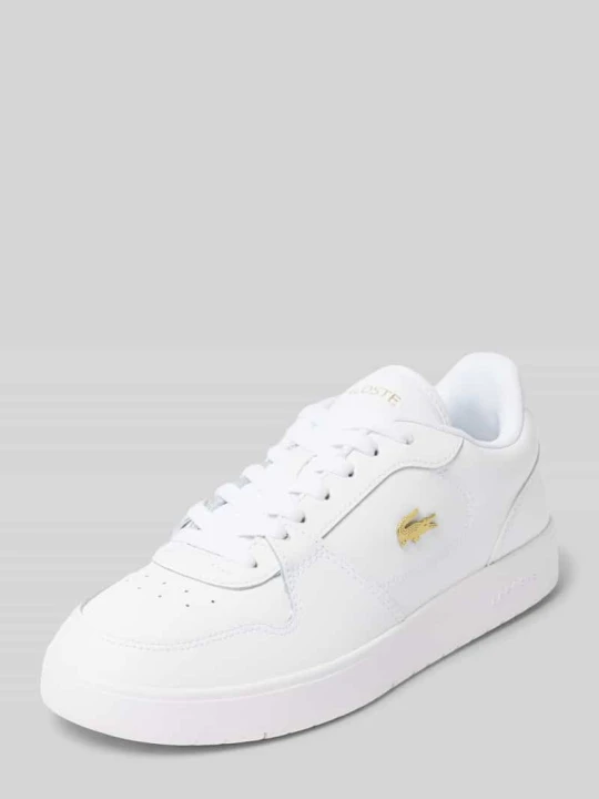 Zdjęcie produktu Sneakersy z naszywką z logo Lacoste Biały