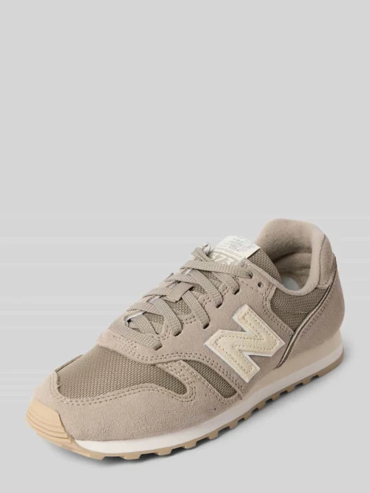 Zdjęcie produktu sneakersy z naszywką z logo model '373' New Balance Złamany biały